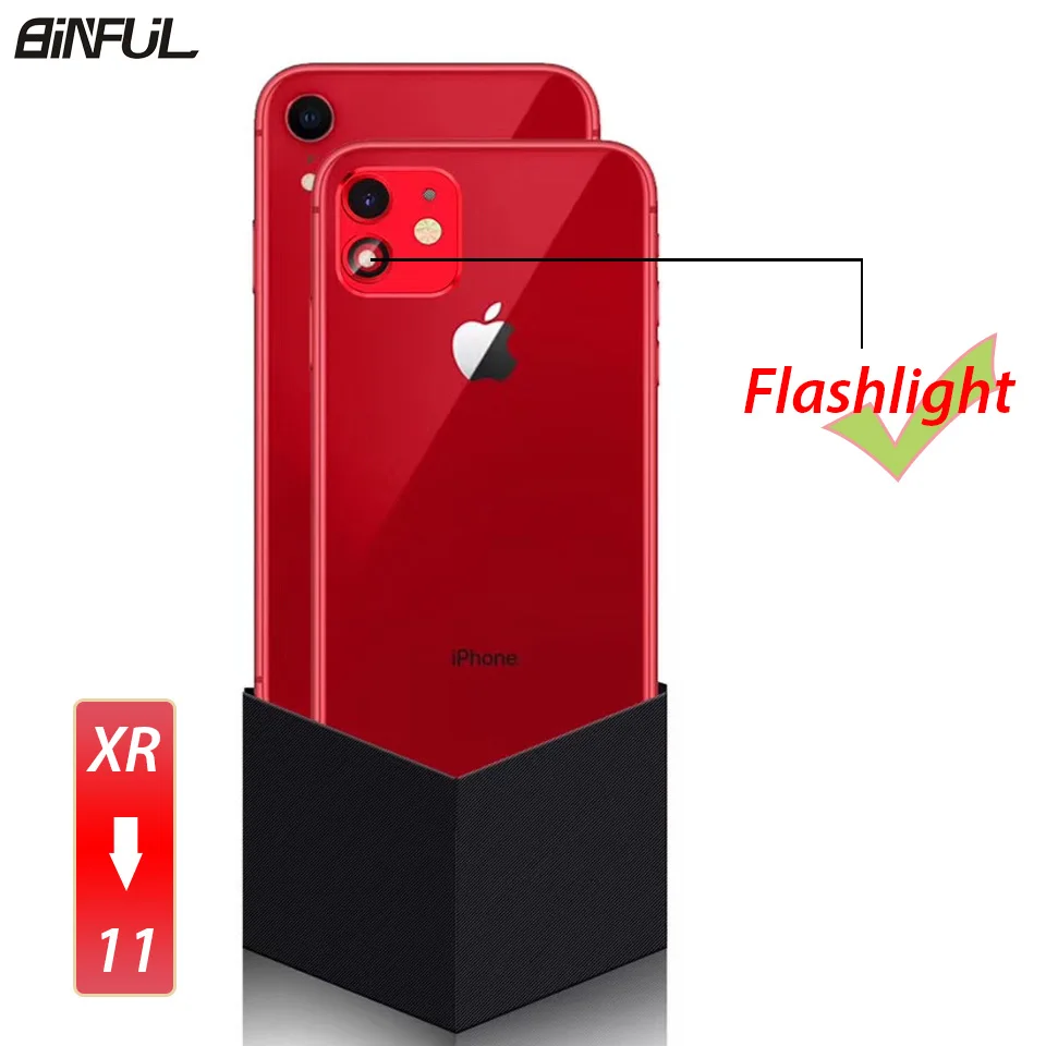 Модифицированный стикер для объектива камеры Сменный Чехол iPhone XR X XS Max защитная
