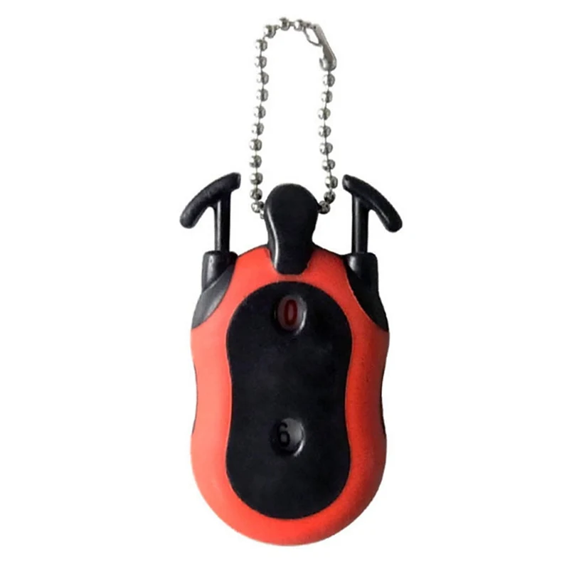 1 Pcs Mini Golf Stroke Shot Putt Score Counter Tally Keeper with Key Chain Indicator Scoring Device | Спорт и развлечения