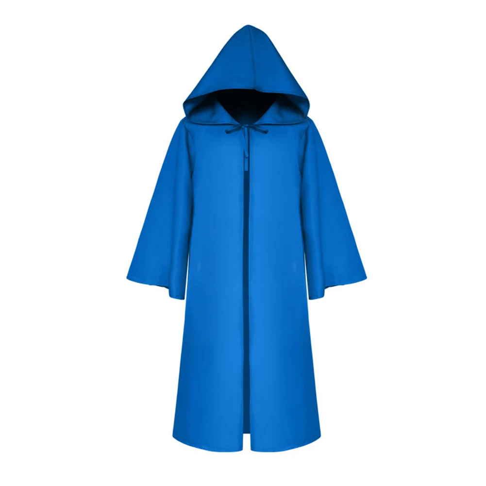 Накидка вампира ведьмы с капюшоном для взрослых и детей маскарадный плащ