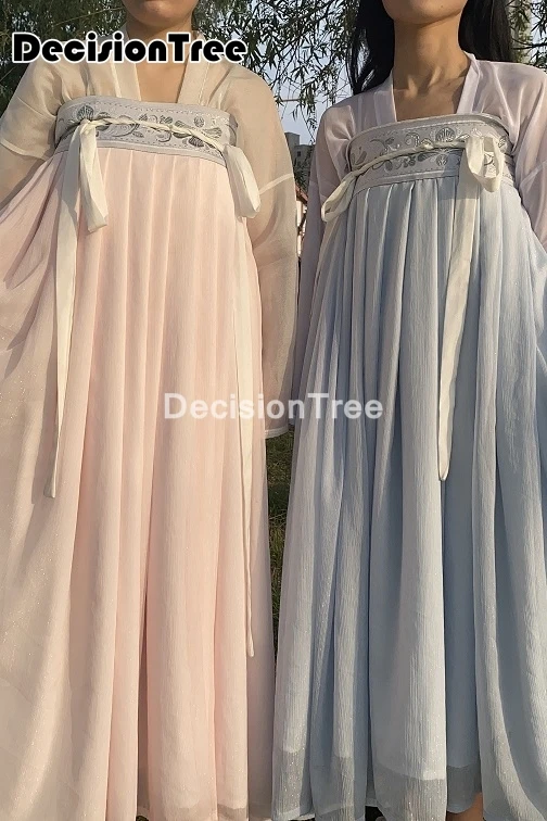 

2021 women hanfu chinese traditional folk costume girl dance wear lady fairy cosplay clothes oriental ancient princess suit