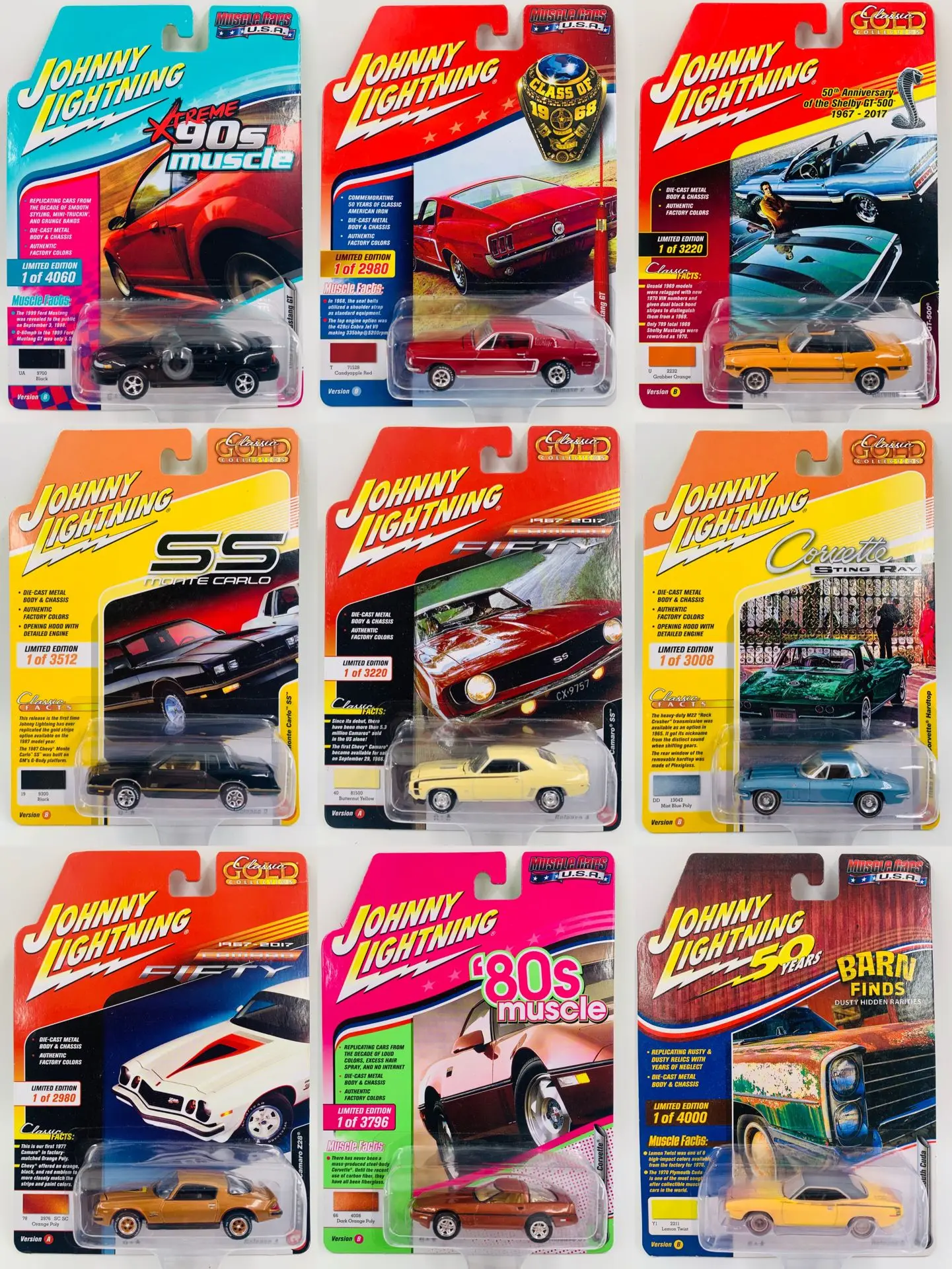 Коллекция литых под давлением моделей Chevrolet Camaro ford модель металлического сплава