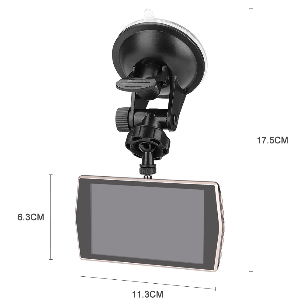 Carrmovil 1080P Full HD Night Vision Car DVR 4K Dual Dash Cam Rear View Camera Digital Registrator Recorder | Автомобили и