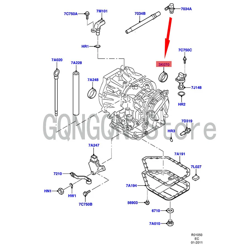

CAR Axle shaft oil seal ATM gasket left For dMo nd eoF igo Fie sta Drive shaft oil seal sealing ring Crankshaft rear oil seal