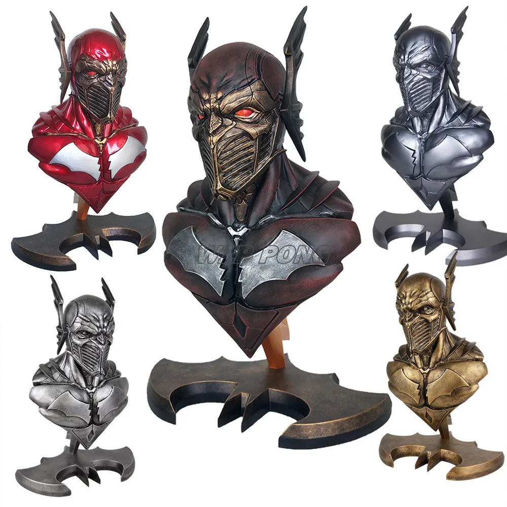 32 см DC Темный рыцарь Бэтмен красная гибель куклы игрушки смола статуя бюст