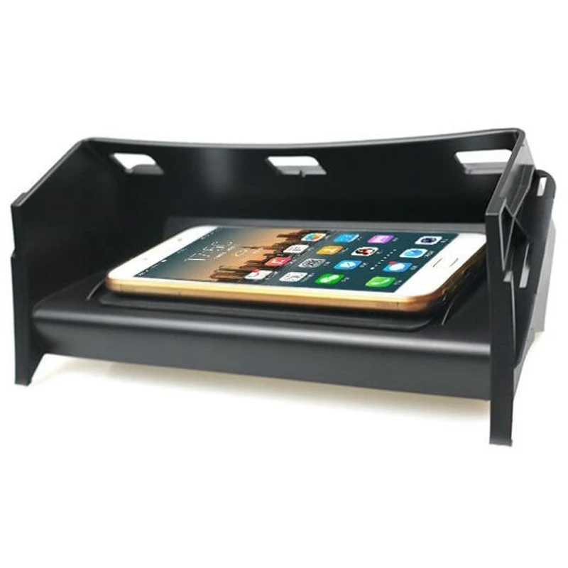 Автомобильное беспроводное зарядное устройство Qi адаптер для телефона 15 Вт