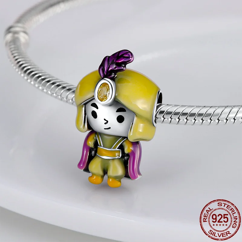 CODEDOG High Quality 925 Sterling Silver Sun Meet Moon Pendant fit Charms Bracelets Necklaces Clear CZ Zircon Jewelry CMC1135 | Украшения и