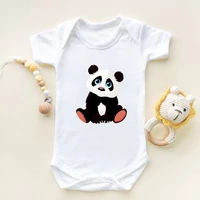 cotton newborn bodysuits baby clothes newborn girls outfits toddler boys jumpsuit onesies panda animal print infant clothing