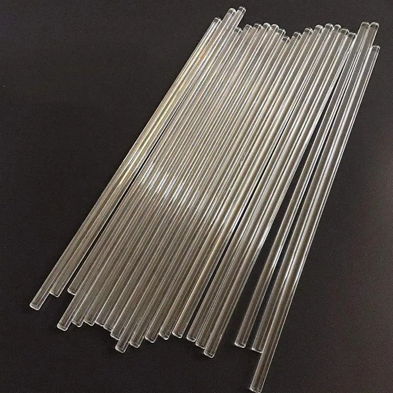 

20Pcs Glass Stirring Stick Practical Smooth Stir Rod Glass Mixing Tools