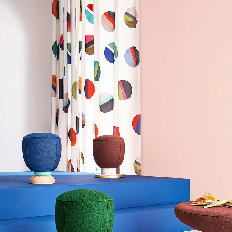 

Полузатемняющие шторы RZCortinas для гостиной, спальни, плотные шениловые шторы с геометрическим принтом, изоляционные шторы, Скандинавская дра...