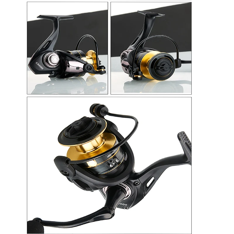 

2021 Japan Made CS2000- CS7000 Gear Through Reel Spinning Wheel 13Kg Drag Power Saltwater Fishing Reel Fishing Supplies