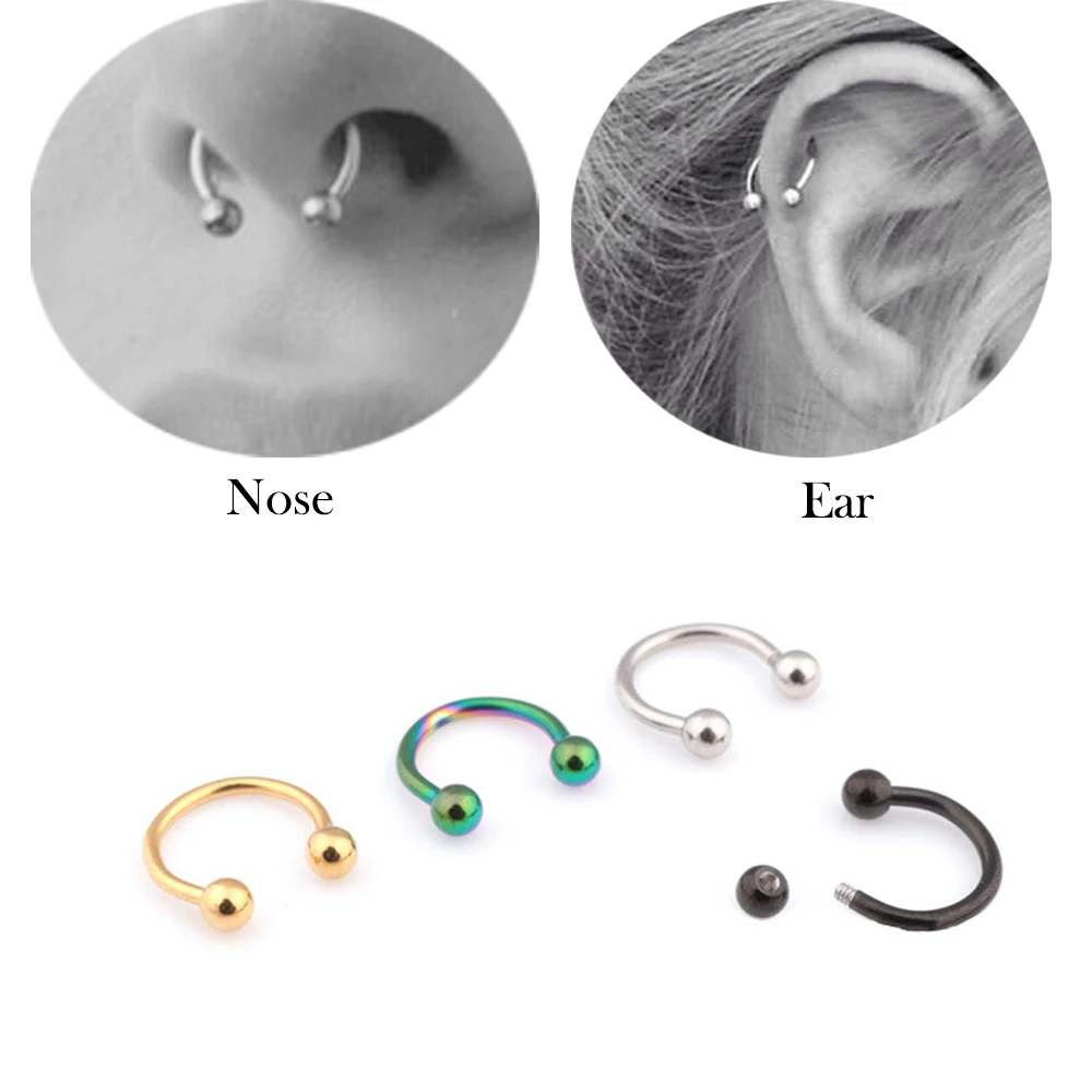 1 шт. серьги гвоздики из хирургической стали|Украшения для тела| |