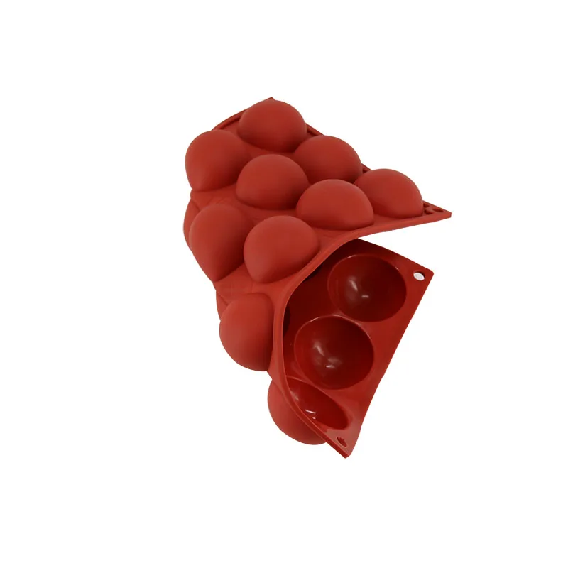 Силиконовая полусферическая форма для шоколада пластиковая печь выпечки