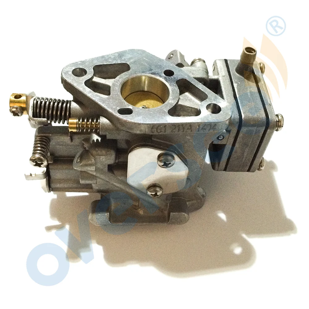 6G1-14301-01or 6N0-14301-10 карбюратор для Yamaha 8HP 2 тактный Подвесной лодочный мотор, лодочный мотор, запчасти 6G1-14301