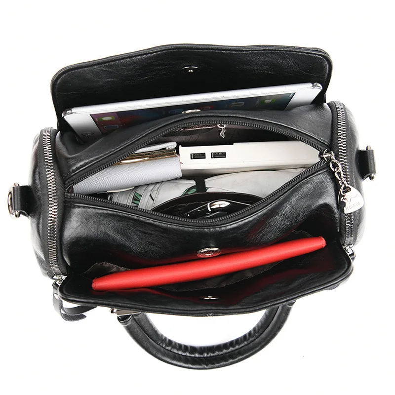 

Fashion High Quality Pu Leather Crossbody Bags for Women 2020 Simple Shoulder Bag Luxury Handbags Women Bags Designer Boston Bag