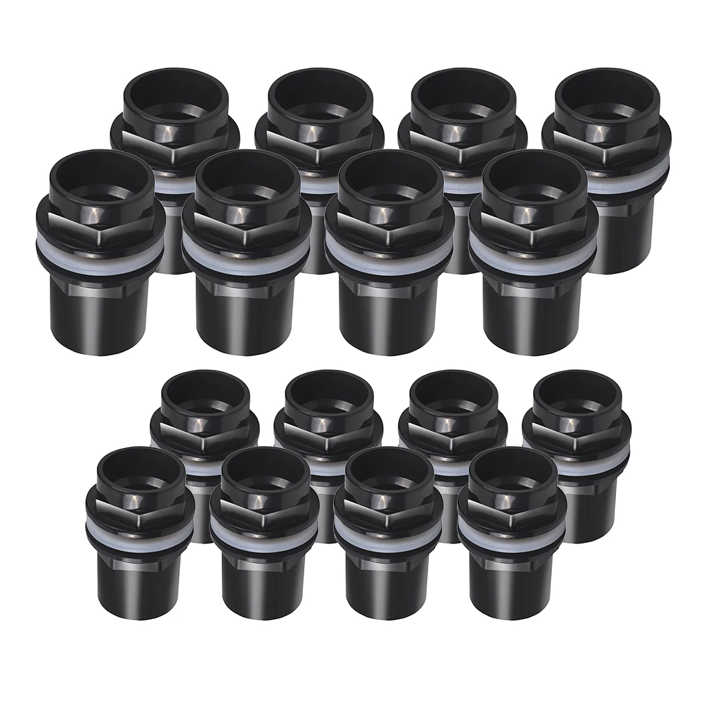 20/32mm Tube Pipe Joint Adapter Water Tube Adapter For Fish Tank 16 Pack