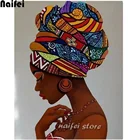 Новинка 3d круглая Алмазная вышивка африканская сексуальная женщина 5d Набор для творчества Алмазная живопись мозаичные картины Стразы искусство,