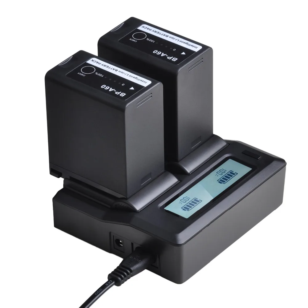 Аккумулятор 6800 мАч BP-A60 с зарядным устройством для Canon BP A60 EOS C200 PL C200B C220B C300 Mark II XF705 |