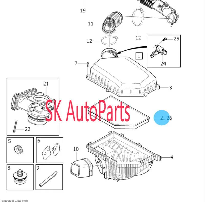 31370161 автомобильный воздушный фильтр двигателя для Volvo S60 S80 V60 V70 XC60 XC70 2007 2008 2009 2010 2011 2012 2013 30748207 30748212