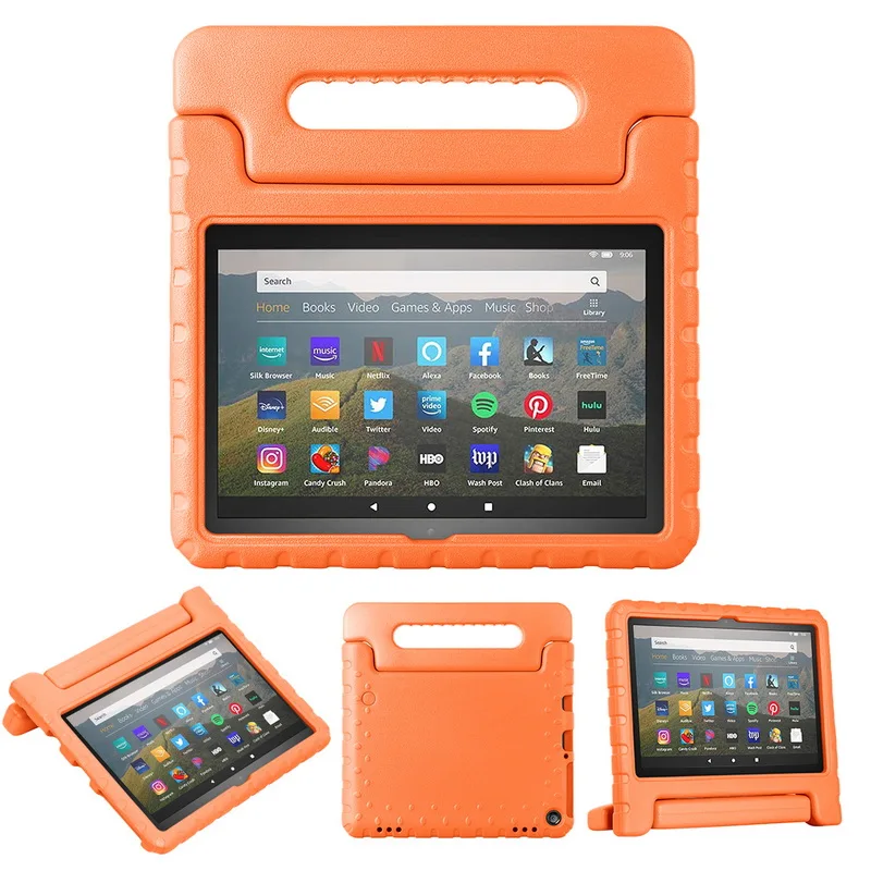 Для Fire HD 8 2020 чехол для детей противоударный EVA пена ручной Kindle 10th поколение