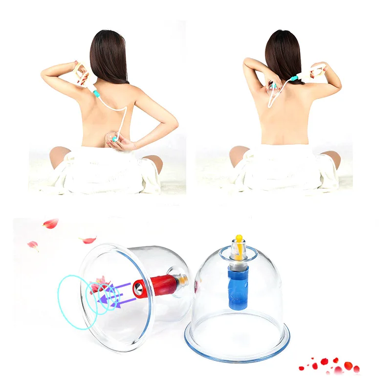 

24PCS Cupping Massage Jars chinese Medicine Cupping sets Manual Massage Devices Joint acupuncture therapy Large Cups Health Care