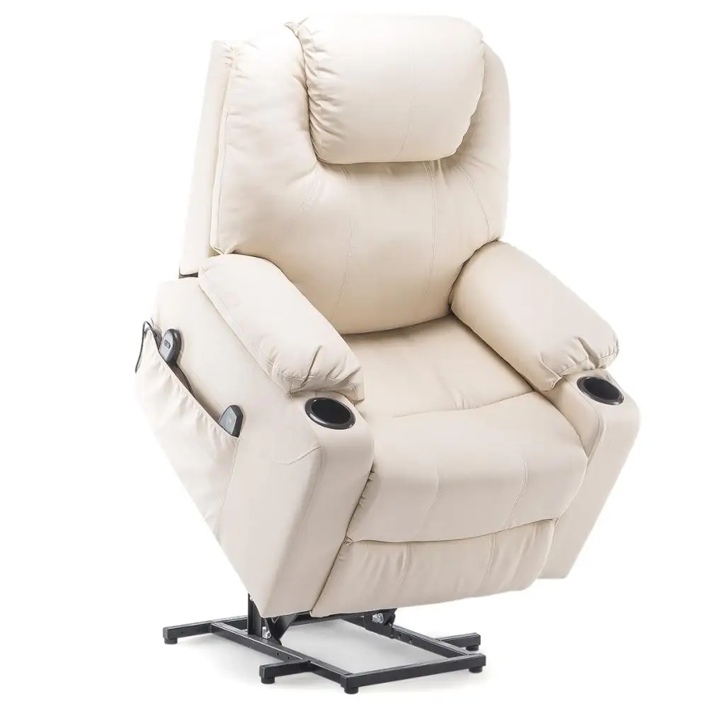 

2021 Upgraded Electric Massage Chair Power Lift Recliner Chairs Leisure Soft Sofa Full Body Shiatsu Lounge Armchair for Elderly