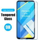 Защитное стекло 9H для Realme C3, C11, C15, C17, C12, C2, C1, Glaso, глянцевое, мобильный телефон, закаленное стекло для Realme Q2 Pro, V5, V3
