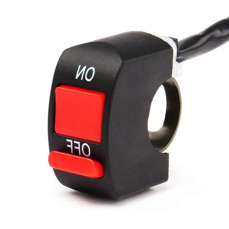 

Motorcycle Handlebar Flameout Switch ON OFF Button for ATV Mount Double Flash Dangerous Lamp Switch Controller Motor Accessories