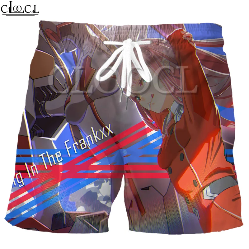 Мужские спортивные шорты CLOOCL 3D принт модные новые летние для отдыха в стиле