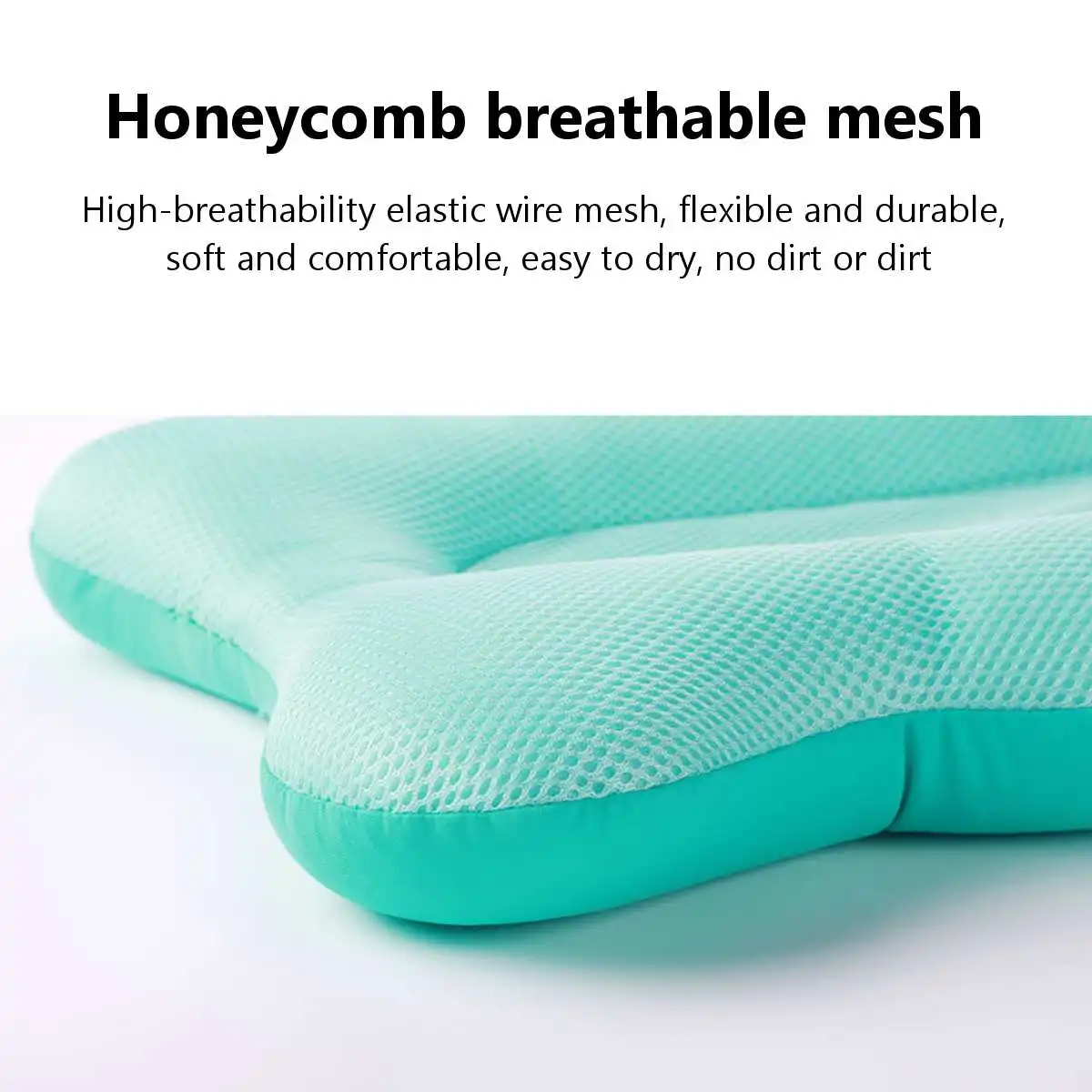 

Baby Bath Tub Seat Mat Newborn Baby Foldable Shower Bath Pad Safety Pillow Bathtub Infant Anti-Slip Soft Support Cushion Mats