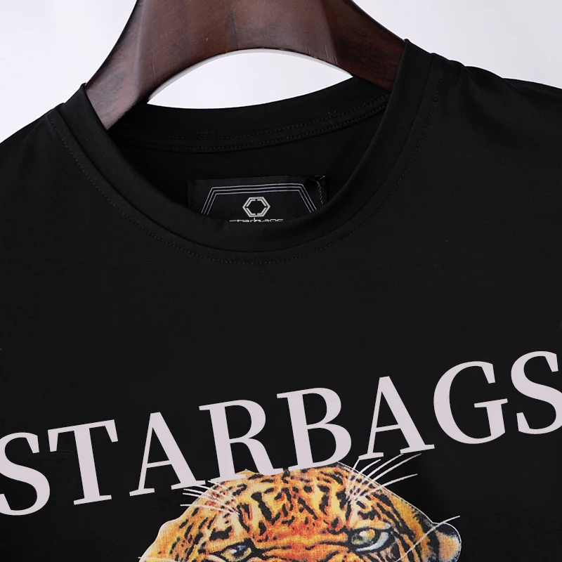 

Italian star PP original skull high quality men's T-shirt, short sleeve round neck, loose Pullover Colored diamondtiger photo