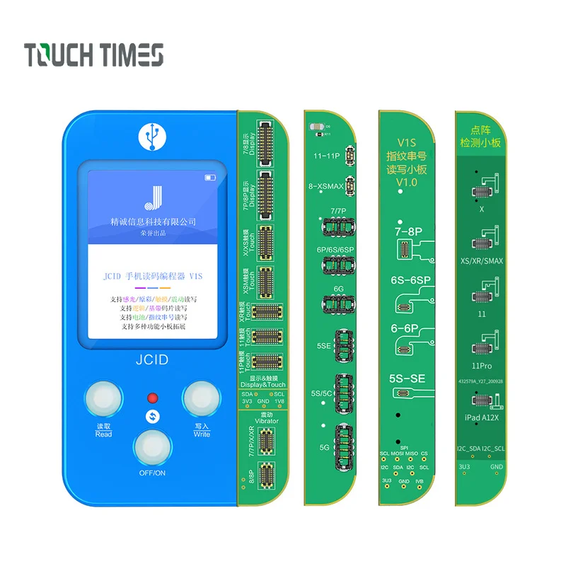 

Jc V1s Repair Tools True Tone Face ID Fingerprint Battery 6 In 1 Mobile Phone Code Programmer For Iphone 7 To 12 Pro Max