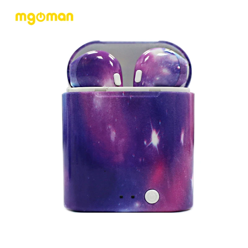 Беспроводные стереонаушники Mgoman i7s TWS Bluetooth 5 0 чехол для зарядки i7s|Наушники и