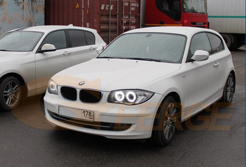 Для BMW 1 Series E81 E82 E87 E88 2004 2012 ультра яркий SMD светодиодный комплект колец ангельские