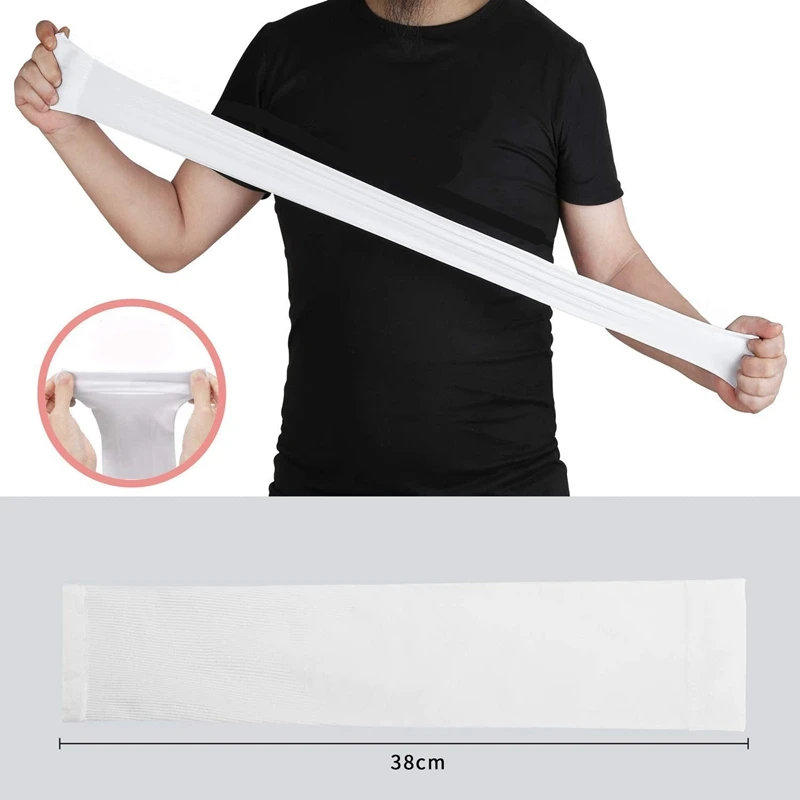 

4-Pairs Cooling Arm Sleeves UV Protected Anti-Slip Compression Sun Sleeves Cover for Men Women Cycling Running Golf