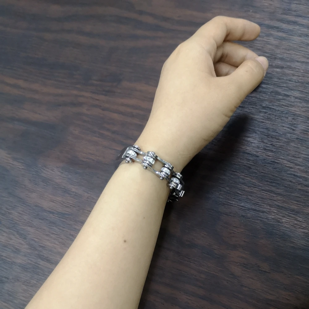 SDA браслеты из нержавеющей стали 316L мужские и женские с именами ID для байкеров