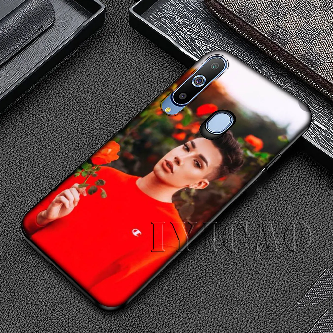 IYICAO makeups James Charles Soft Silicone Case for Samsung Galaxy A70 A60 A50 A40 A30 A20 A10 M10 M20 M30 M40 A20E Cover |