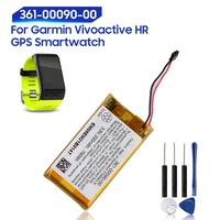 original replacement battery for garmin vivoactive hr gps smartwatch 361 00090 00 genuine battery 200mah