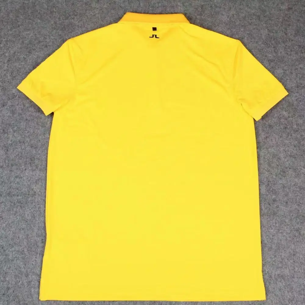 

New Men's JL Golf Short-Sleeved Stretch Cotton Casual Polo-Shirt
