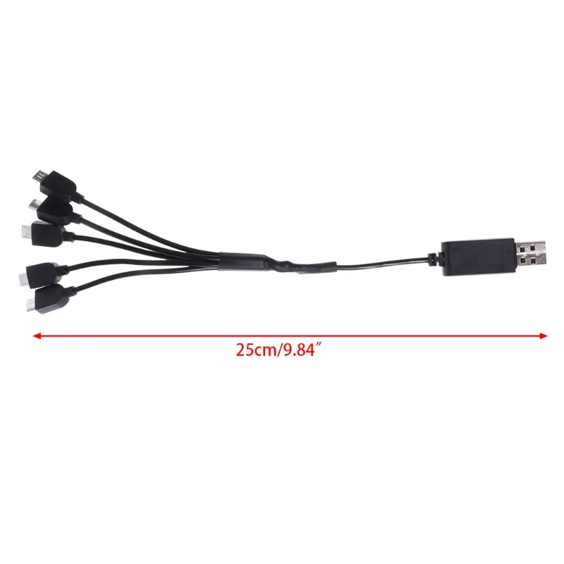2020 Новый 1 для 5 зарядное устройство мульти-зарядка Visuo Xs809 Xs809w Xs809hw кабель Rc Дрон