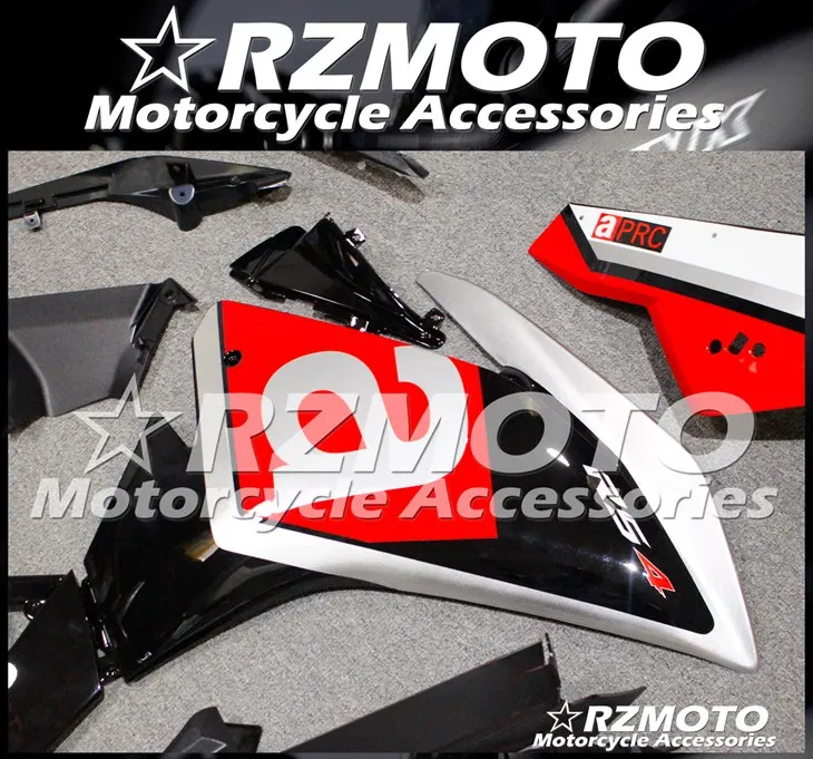Литьевая Форма ABS Полный обтекатели наборы Подходит для Aprilia RS4 50 RS125 2012 2013 12 13 14 15 тела набор красный черный