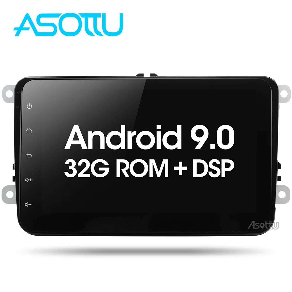 Автомобильный dvd Asottu VW303 px30 android 9,0 для VW polo golf passat tiguan skoda yeti superb rapid для skoda gps navi