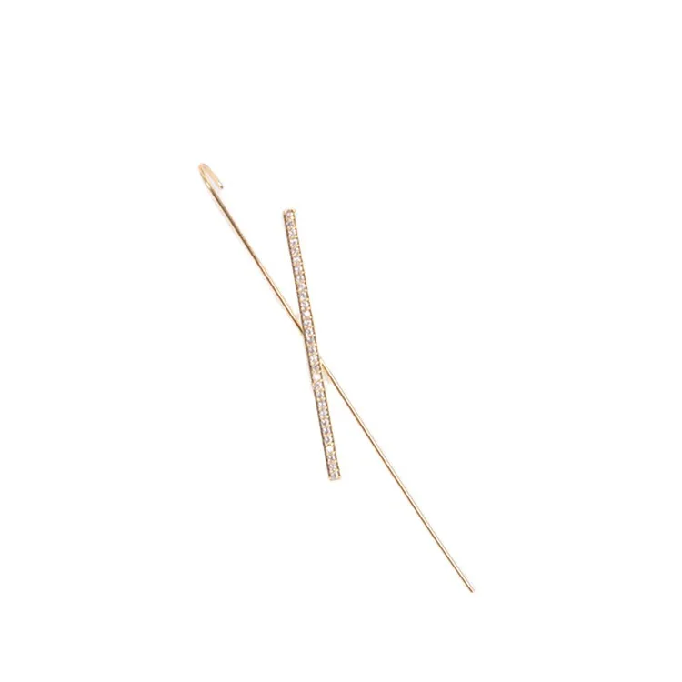 

Bohemian Wedding Earring Wrap Crawler Hook Ear Crystal Stud Earrings For Woman Lightning Zirconia Climber Earrings Jewelry