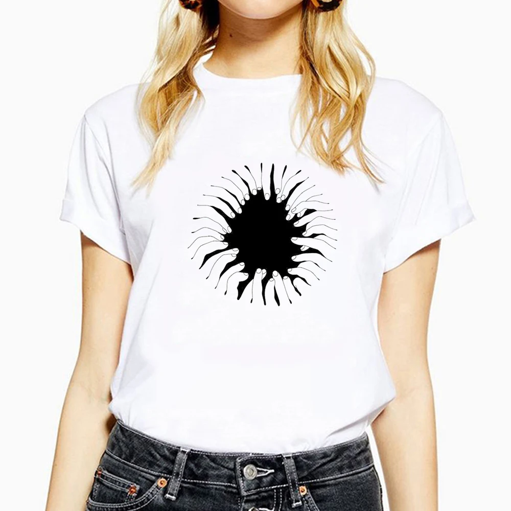 Футболка женская летняя с принтом «Давида»