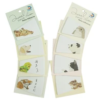 30 sheets creative animal memo pad sticky notes bookmarks notepaper page flags self stick tab school supplies stationary