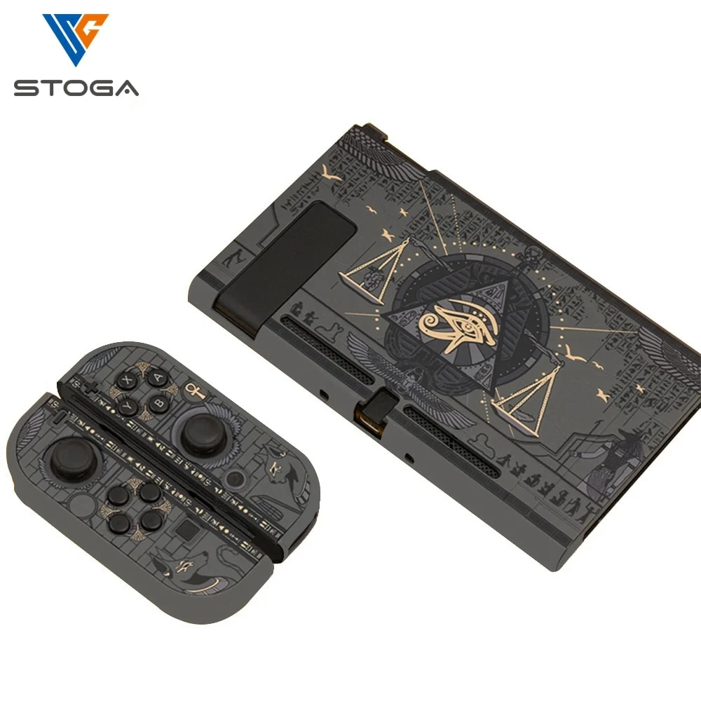 

Full Cover Case For Nintend Switch NS Joycon Game Console Mysterious Egypt Pharaoh Hard Housing Protective Shell Game