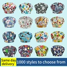 Колпак унисекс из 100% хлопка с принтом, регулируемый размер