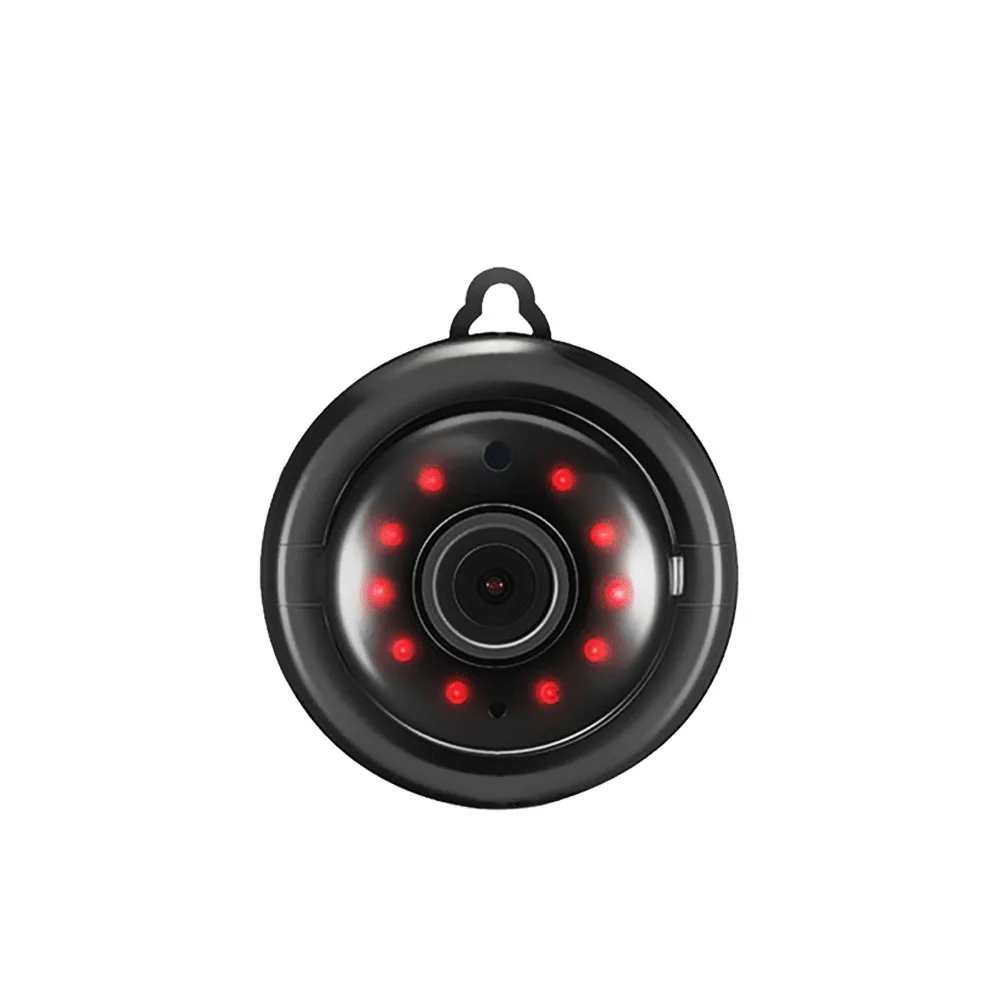 

IP Camera WiFi Camera Mini Camera with Infrared Night Vision 2-Way Audio Motion Tracker CCTV P2P Home Security (Hook Type)