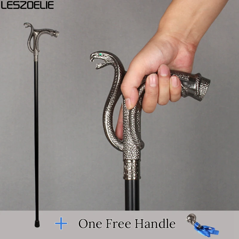 Экспресс доставка модная трость Кобра голова мужская декоративная для ходьбы