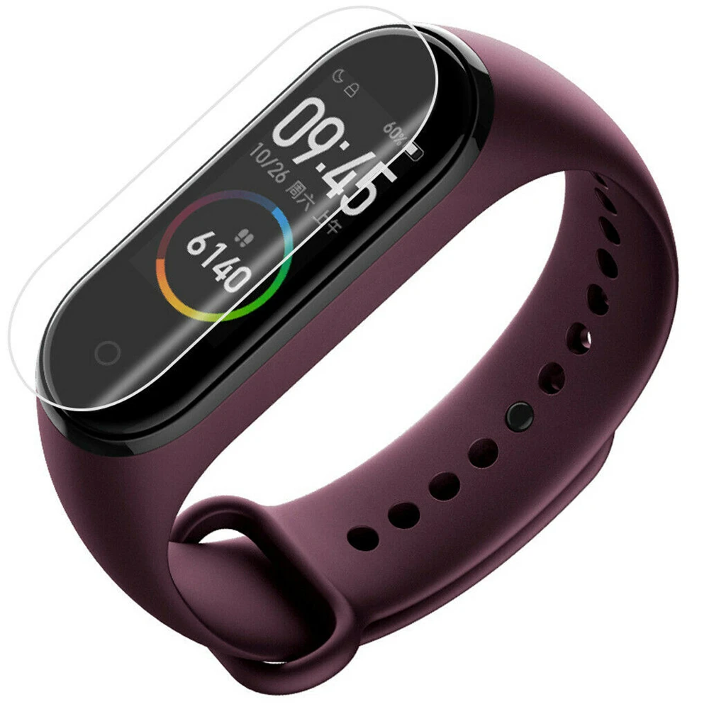 Защитная пленка для Xiaomi Mi Band 4, умный браслет, полноэкранная Гидрогелевая пленка для Mi Band 4, группа 4, незакаленное стекло