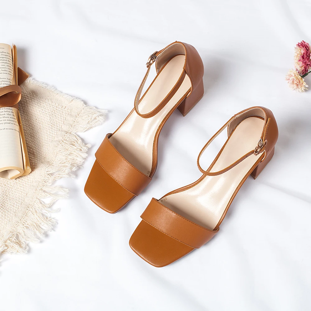 HARAVAL/летние сандалии обувь на высоком каблуке для офиса женские туфли модные